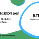 B.Tech Admission 2025