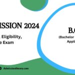 BCA Admission 2024