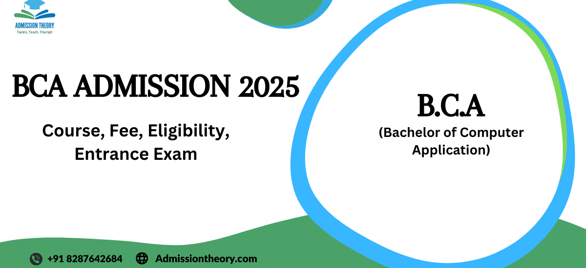 BCA Admission 2025
