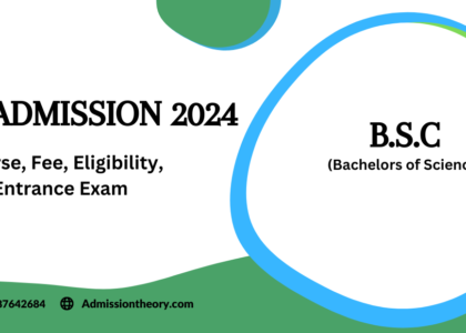 BSC Admission 2024