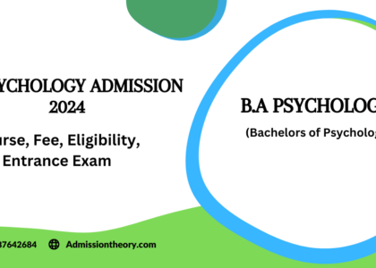 BA Psychology Admission 2024