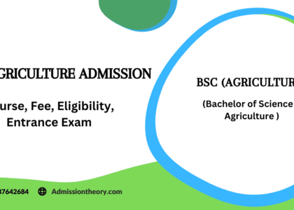 BSc Agriculture Admission