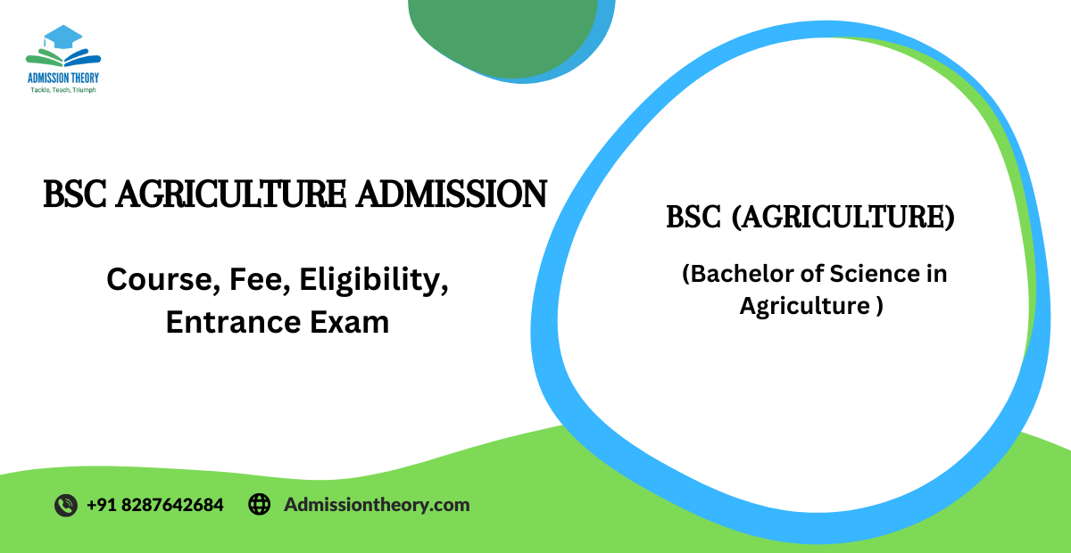 BSc Agriculture Admission