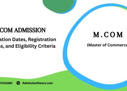 MCom Admission