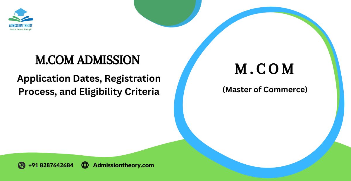 MCom Admission