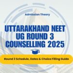 Uttarakhand NEET UG round 3 counselling schedule & seat matrix infographic & Private MBBS admission consultants Uttarakhand NEET 2025