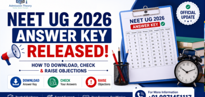 NEET UG 2026 Answer Key Released How to Download, Check & Raise Objections