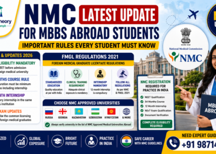 NMC Latest Update for MBBS Abroad Students 2026 Important Rules Every Student Must Know