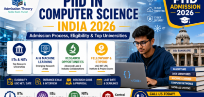PhD in Computer Science in India 2026 Admission Process, Eligibility & Top Universities