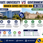 Private vs government university ROI comparison