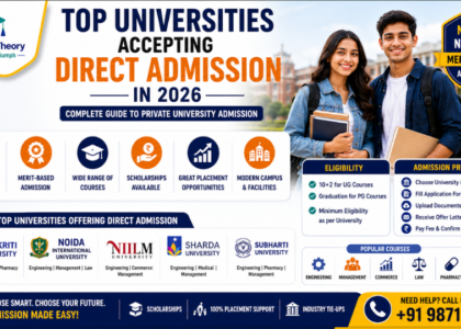Top Universities Accepting Direct Admission in 2026 (Direct Admission in Private Universities 2026: Complete Guide)