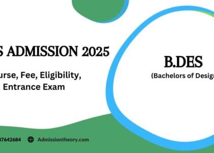 BDes Admission 2025
