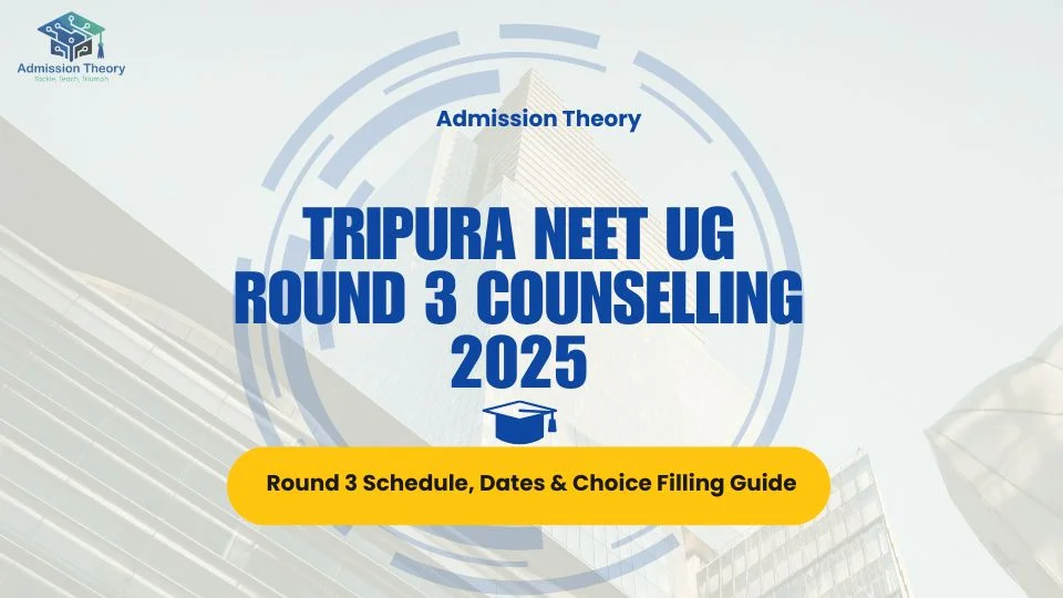 Tripura NEET UG round 3 schedule & seat matrix infographic & Private MBBS admission consultancy for Tripura NEET counselling