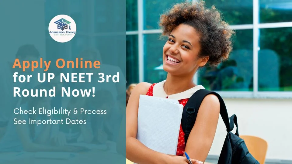 UP NEET 2025 third round counselling registration steps image