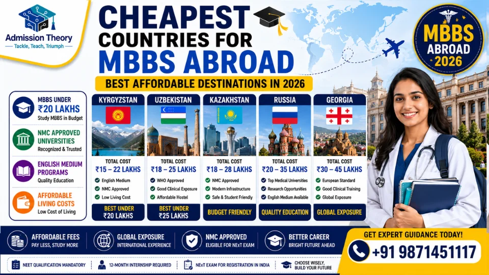 Cheapest Countries for MBBS Abroad in 2026