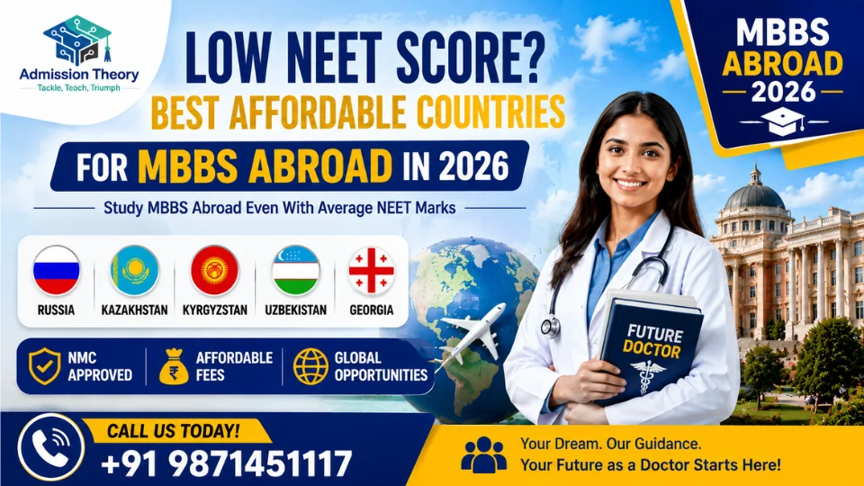 Low NEET Score Best Affordable Countries for MBBS Abroad in 2026